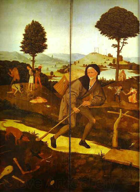 Hieronymus Bosch Haywain Triptych Norge oil painting art